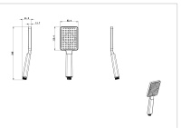 Душевая лейка WONZON & WOGHAND, Хром (WW-981353-CR) - Gidratop.ru изображение