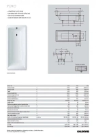 Стальная ванна Kaldewei Puro мод. 696, 190 х 90 х 42 см, anti-slip + easy-clean, 2596.3000.3001 - Gidratop.ru изображение