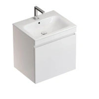 Раковина Geberit Renova Plan 122260000, 60 х 48 см, белая - Gidratop.ru изображение