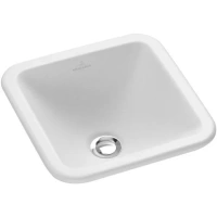 Раковина Villeroy&Boch Loop&Friends, 45 х 45 см, на столешницу, альпийский белый, 615620 - Gidratop.ru изображение