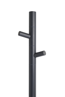 Полотенцесушитель электрический Vincea VTD-1DGE 15х140, графит, таймер - Gidratop.ru изображение