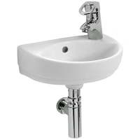 Раковина Geberit Renova 500.374.01.1, 36 х 25 см, белая - Gidratop.ru изображение