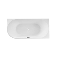 Ванна акриловая Vincea VBT-402-1700R, 1700*800*580, цвет белый, правая, слив-перелив в комплекте - Gidratop.ru изображение