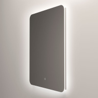 Зеркало LED VLM-3BE700 700х800 c сенсорным выключателем и диммером - Gidratop.ru изображение