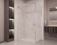 Душевой уголок Stella VSR-1ST8012CL, 1200*800, хром, стекло прозрачное - Gidratop.ru изображение