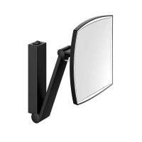 Косметическое зеркало Keuco iLook_move 17613139004, с подсветкой, хром черный шлифованный - Gidratop.ru изображение