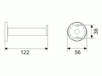 Держатель для запасного рулона туалетной бумаги Keuco Plan 14963 010000 - Gidratop.ru изображение