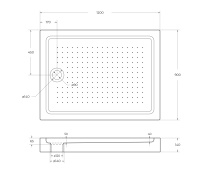 Акриловый поддон BelBagno TRAY-BB-AH-120/90-15-W - Gidratop.ru изображение