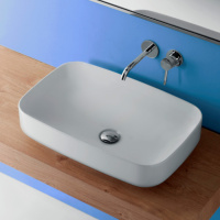 Раковина 60х38 см, без отв., цвет: белый матовый - Gidratop.ru изображение