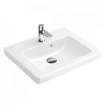 Раковина Villeroy&Boch Subway 2.0 7315F501, 45 х 37 см, подвесная, альпийский белый