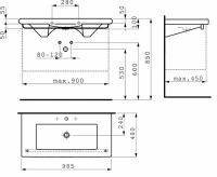 Раковина Laufen Living 8.1443.7.000.104.1 - Gidratop.ru изображение