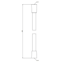 GESSI шланг для душа 1500 мм., Cromalux, цвет Brushed Brass PVD - Gidratop.ru изображение