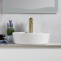 Раковина накладная керамическая BB1306 - Gidratop.ru изображение