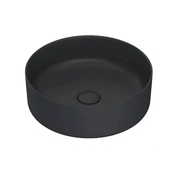 Раковина Keuco Stageline 32880570400, 40 x 40 см, керамика, цвет черный