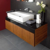 Раковина Villeroy & Boch Memento 80 х 47 см, альпийский белый/ярко-белый/черный глянцевый - Gidratop.ru изображение