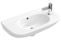 Раковина Villeroy&Boch O.novo 50 х 25 см, подвесная, альпийский белый, 53615001 - Gidratop.ru изображение