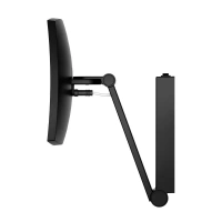 Косметическое зеркало Keuco iLook_move 17613139004, с подсветкой, хром черный шлифованный - Gidratop.ru изображение