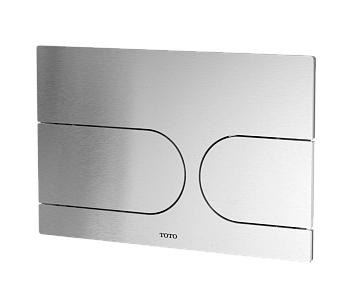 TOTO Клавиша смыва 235×6×152 мм для модуля WH182EAT, цвет сталь матовая