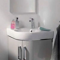 Раковина Geberit Renova 226150000 Compact, 50 х 61 белая - Gidratop.ru изображение