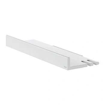 Корзинка для душа Keuco Reva 12859510000, с стеклоочистителем, цвет белый матовый