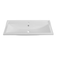 раковина из искусственного мрамора, 1000x450x179, CZR-1000/450-LV-MR-FS - Gidratop.ru изображение