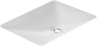 Раковина Villeroy&Boch Loop&Friends, 61,5 х 39 см, встраиваемая снизу, альпийский белый 61632001 - Gidratop.ru изображение