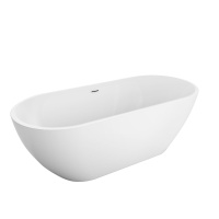 Акриловая ванна BELBAGNO UNO BB701-1600-730-K - Gidratop.ru изображение