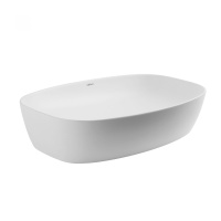 Раковина накладная ABBER Rechteck AC2206MW белая матовая - Gidratop.ru изображение