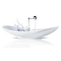 Раковина Villeroy&Boch My Nature Plus, 81 х 41 см, альпийский белый CeramicPlus, на столешницу, 4110 80R1 - Gidratop.ru изображение