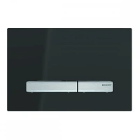 Клавиша Geberit Sigma Type 50 115.788.DW.2, двойной смыв, цинковое литье, черный - Gidratop.ru изображение