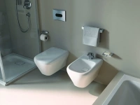 Подвесной унитаз Geberit MyDay 201460000, безободковый Rimfree - Gidratop.ru изображение