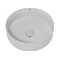 Раковина накладная ABBER Bequem AC2108MLG светло-серая матовая - Gidratop.ru изображение