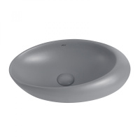 Раковина накладная ABBER Bequem AC2107MG серая матовая - Gidratop.ru изображение