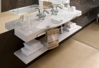 Раковина Laufen Palace 8.1470.6.000.104.1 с полотенцедержателем, 150 см - Gidratop.ru изображение