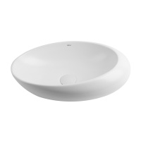 Раковина накладная ABBER Bequem AC2107MW белая матовая - Gidratop.ru изображение