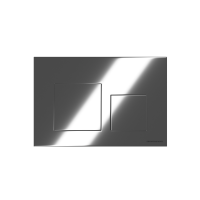 Система инсталляции для унитазов CERAMICANOVA Balance с кнопкой смыва Square, цвет  хром глянцевый, с креплениями, арт. CN121002CH - Gidratop.ru изображение