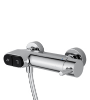 Смеситель для душа с встроенным изливом WONZON & WOGHAND MUSE Corno, Хром (WW-A30902-CR) - Gidratop.ru изображение