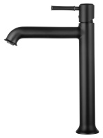 Смеситель для раковины высокий WONZON & WOGHAND TOR, Черный матовый (WW-88019073-MB) - Gidratop.ru изображение