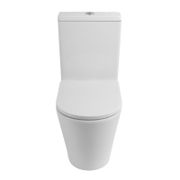 Унитаз-компакт безободковый BelBagno FLAY-R BB2149CPR/SC/BB2149T - Gidratop.ru изображение