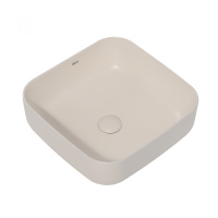 Раковина накладная ABBER Rechteck AC2211MBE светло-бежевая матовая - Gidratop.ru изображение