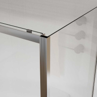 Душевой уголок City VSR-5CT9011CL, 1100*900, хром, стекло прозрачное - Gidratop.ru изображение