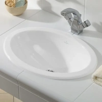 Раковина Villeroy&Boch Loop&Friends, 50 х 35, см, альпийский белый, 6155 1001 - Gidratop.ru изображение
