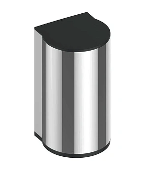 Дозатор дезинфицирующей жидкости Keuco Plan 14956010637, сенсорный, питание от батареек, хром/темно-серый