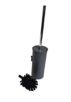 Туалетный гарнитур (ершик) Keuco Collection Moll 12764 010101, хром/антрацит - Gidratop.ru изображение