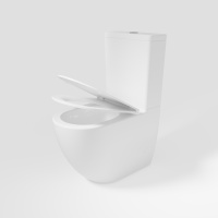 Унитаз-компакт Tornado Globo VT2-14T, белый, ультратонкое сиденье soft-close, P-trap - Gidratop.ru изображение