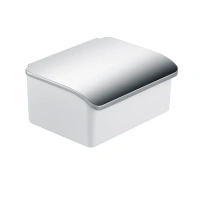 Контейнер Keuco Elegance 11667013000 для влажных салфеток, цвет хром/белый - Gidratop.ru изображение