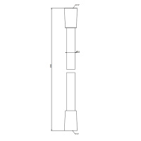 Gessi шланг для душа с коническим соединением на 1/2, длина: 200 см, цвет: Black XL - Gidratop.ru изображение