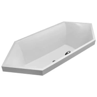 Ванна Villeroy&Boch Squaro UBQ190SQR6V, 190 х 80 см, Quaryl® - Gidratop.ru изображение