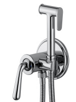 Смеситель с гигиеническим душем встраиваемый WONZON & WOGHAND STEAM, Хром (WW-88829008-CR) - Gidratop.ru изображение