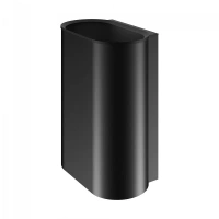 Ведро для мусора Keuco Plan 14988370000, 30 л, черный матовый - Gidratop.ru изображение